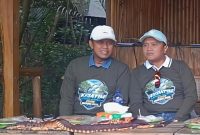 Kadis Perikanan Agus Sulistiyono, SH, MH Bersama Kadisbudparopar Sumenep Faruk Hanafi, S.Sos, M.Si di Festival Mancing Kedatim 2026