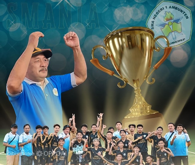 Tumbangkan SMAN 2 Sumenep Lewat Adu Penalti, SMAN 1 Ambunten Sabet Gelar Juara Askab PSSI Sumenep