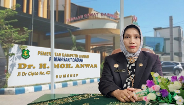 Direktur RSUDMA Sumenep dr. H. Erliyati, M.Kes 