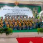 Suasana Wisuda Tahfidz Jus Amma MDT Al Hidayah Marengan Laok di Aula Kemenag Sumenep, Minggu (07/06/2026)