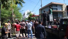 Suasana Pengamanan Polres Sumenep di Kantor Pengadilan Negeri Sumenep, Rabu (10/06/2026)