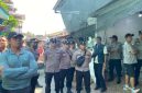Suasana Pengamanan Polres Sumenep 