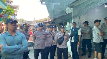 Suasana Pengamanan Polres Sumenep 