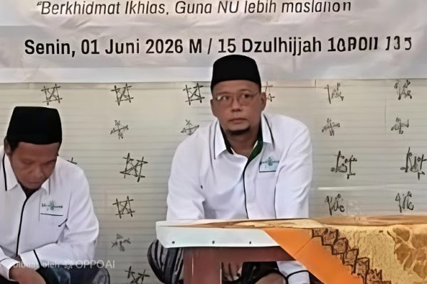 Ketua PCNU Kabupaten Sumenep, KH. WIdadi Rahim di Acara MWC NU Ambunten, Senin (01/06/2026)