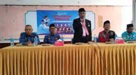 Kadisdik Sumenep H. Moh. Iksan, S.Pd.,M.T Pelatihan Menulis Karya Ilmiah bagi Guru SD dan SMP yang digelar Dewan Pendidikan dan Kebudayaan Sumenep (DPKS) di Gedung Ki Hajar Dewantara, Senin (2/6/2026).
