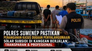 Polres Sumenep Komitmen Ungkap Dugaan Penyalahgunaan Solar Subsidi di Kangean Secara Transparan 