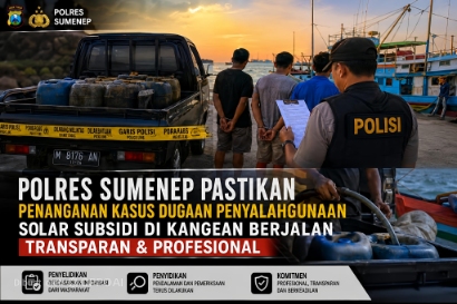 Polres Sumenep Komitmen Ungkap Dugaan Penyalahgunaan Solar Subsidi di Kangean Secara Transparan 
