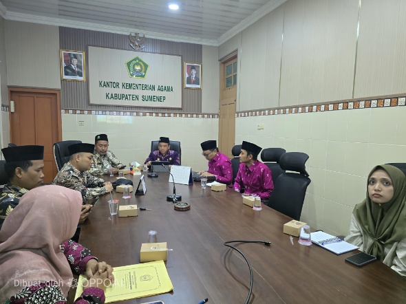 Kemenag Sumenep menggandeng RMI PCNU Sumenep dan HIMPSI Sumenep untuk merancang penguatan sistem perlindungan anak di lingkungan pesantren