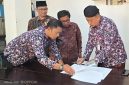 Bupati Sumenep Diwakili Staf Ahli Bupati Joko Satrio Saat Penandatanganan Mou Bersama UIN Maulana Malik Ibrahim Malang melalui penandatanganan Memorandum of Understanding (MoU) yang berlangsung di Kantor Bupati Sumenep, Kamis (4/6/2026)