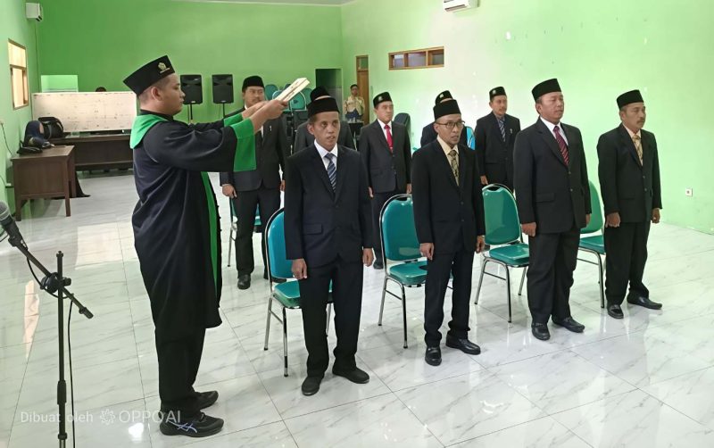 Lima Kepala KUA Dilantik Serentak, Kemenag Sumenep: Perkuat Pelayanan Umat hingga Tingkat Kecamatan