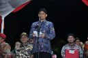 Mewakili Bupati Sumenep Sekdakab Agus Dwi Saputra Saat Memberikan Sambutan di Festival Tong - Tong 2026, Sabtu (06/06/2026)