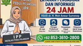 RSUD dr. H. Moh. Anwar Sumenep Perkuat Layanan Pengaduan 24 Jam, Komitmen Hadirkan Pelayanan Cepat dan Humanis