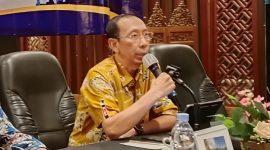 Kepala Bapenda Sumenep Ferdiansyah Tetrajaya SH di Acara Capacity Building, Pelatihan, dan Bimbingan Teknis Pengelolaan Pajak Opsen PKB dan BBNKB Tahun 2026 yang digelar di Royal Hotel Center Tretes, Pandaan, Pasuruan, pada 4–6 Juni 2026.