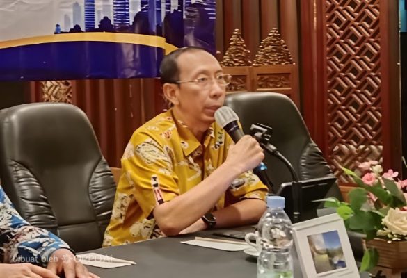 Kepala Bapenda Sumenep Ferdiansyah Tetrajaya SH di Acara Capacity Building, Pelatihan, dan Bimbingan Teknis Pengelolaan Pajak Opsen PKB dan BBNKB Tahun 2026 yang digelar di Royal Hotel Center Tretes, Pandaan, Pasuruan, pada 4–6 Juni 2026.