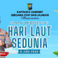 Pamflet Foto Kapolres Sumenep AKBP Anang Hardiyanto, S.I.K, Pada Peringatan Hari Laut Sedunia 2026