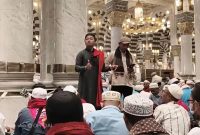 KH Moh Fawaid Pimpin Doa Bersama 1 Muharram 1448 H di Masjid Nabawi, Jamaah Haji Sumenep Haru