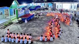 HIMAGHA 33 Ghayatul Anwar Resmi Dibuka dengan 1.000 Dhamar Kambang, Simbol Merawat Tradisi dan Membangun Generasi