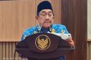 Wabup Sumenep KH Imam Hasyim, SH, MH Saat Membacakan Nota Penjelasan Bupati Sumenep di Rapat Paripurna DPRD Sumenep, Rabu (17/06/2026)