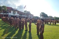 Suasana Apel Upacara Gabungan Senin (22/06/2026)