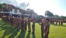 Suasana Apel Upacara Gabungan Senin (22/06/2026)