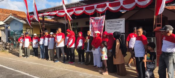Lurah Bangselok Resmikan Rangkaian HUT ke-81 RI, Ajak Warga Perkuat Persatuan