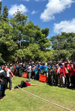 Prajurit Yonif TP 931/KJ Semarakkan Lomba HUT ke-81 RI di Sumenep, Perkuat Sinergi TNI dan Pemerintah Daerah
