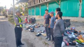Polantas Menyapa, Cara Humanis Satlantas Polresta Sumenep Bangun Budaya Tertib Berlalu Lintas di Kalangan Sopir Ekspedisi