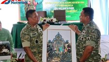 Danrem Brigjen TNI Tohir dan Dandim Letkol Inf Citra Persada 