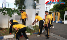 Kurve di Mako Polres Sumenep, Bangun Semangat Gotong Royong dan Kepedulian Lingkungan