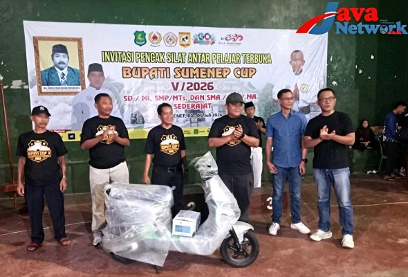 Dandim 0827/Sumenep Beri Hadiah Sepeda Listrik untuk Ponpes Al-Amien Prenduan, Pesan Kuat Bangun Generasi Juara Lewat Pencak Silat
