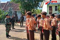 Perkuat Jalinan Silaturahmi, Danyonif TP 931/KJ Hadiri Perkemahan Haflatul Imtihan di Sumenep