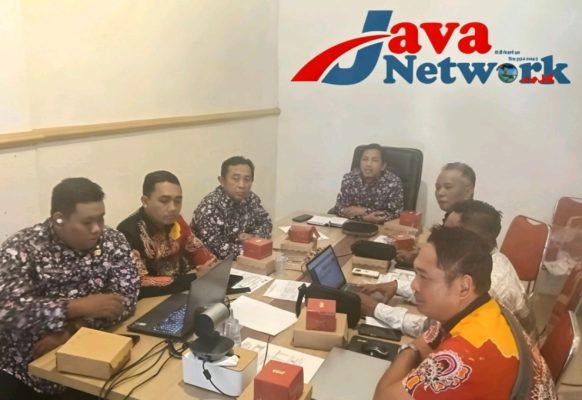 Rapat koordinasi yang digelar secara daring pada Kamis (9/7/2026) di Aula Kantor Bappeda Sumenep 