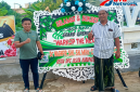 Ketua DPC ISSITA Sumenep, Dr. Naghfir, S.HI., S.H., M.Kn., CPM., CH., CWC.  Bersama Owner Warkop The Nexus, H. Warsudi