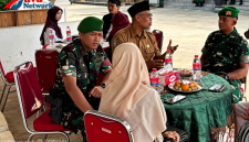 Edukasi Bela Negara Dikemas Menarik, Yonif TP 931/KJ Sambut 124 Siswa Binar Junior High School Lewat Ketahanan Pangan dan Atraksi Prajurit
