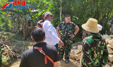 Lewat Program KBSB TNI, Warga Desa Mandala Sumenep Miliki Akses Aman Jembatan Beton