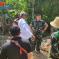 Dandim 0827/Sumenep Letkol Inf Citra Persada turun langsung meninjau lokasi pekerjaan yang kini memasuki tahap penggalian pondasi
