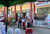 Police Goes to School Sentuh Hati Pelajar SDN Lalangon 1, Satlantas Polres Sumenep Tanamkan Budaya Selamat Berlalu Lintas Sejak Dini