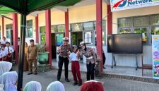 Police Goes to School Sentuh Hati Pelajar SDN Lalangon 1, Satlantas Polres Sumenep Tanamkan Budaya Selamat Berlalu Lintas Sejak Dini