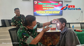 Harapan Baru bagi Warga Sumenep, Kodim 0827 Buka Akses Pemeriksaan Katarak Gratis Lewat Program Bakti TNI AD