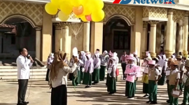Masa Ta’aruf Murid Madrasah atau disingkat MATAMUDA resmi digelar di MI Miftahul Umlum.