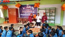 MPLS SDN Totosan 3 Semarak, Mobil Perpusling Dispusip Sumenep Hadir Bangun Budaya Literasi Sejak Dini