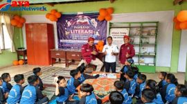 MPLS SDN Totosan 3 Semarak, Mobil Perpusling Dispusip Sumenep Hadir Bangun Budaya Literasi Sejak Dini