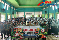 Police Goes to School di MAN Sumenep, Satlantas Polres Sumenep Tanamkan Budaya Tertib Lalu Lintas Sejak Dini
