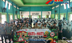 Bangun Generasi Tertib Berlalu Lintas, Satlantas Polres Sumenep Hadirkan Police Goes to School di MAN Sumenep