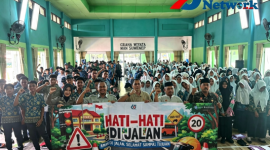 Police Goes to School di MAN Sumenep, Satlantas Polres Sumenep Tanamkan Budaya Tertib Lalu Lintas Sejak Dini