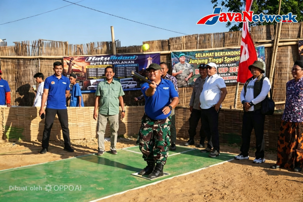 Dandim Sumenep Hidupkan Kembali Bola Kasti, Turnamen 54 Tim Meriahkan HUT Ke-60 Korem 084 Bhaskara Jaya