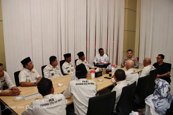 Suasana Pertemuan Kapolresta Sumenep dan PKDI Sumenep, Jum'at (31/07/2026)