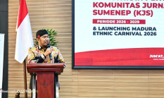Pelantikan KJS 2026–2029 dan Launching MEC 2026, Bupati Fauzi Ajak Insan Pers Perkuat Pembangunan Sumenep