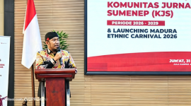 Hadiri Pelantikan KJS, dan Launching MEC 2026, Bupati Fauzi Dorong Wartawan Sajikan Jurnalisme yang Kredibel