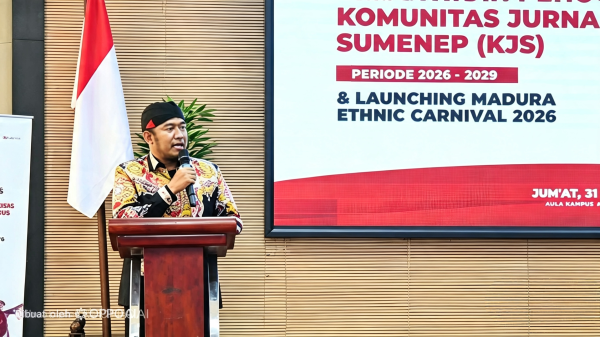 Hadiri Pelantikan KJS, dan Launching MEC 2026, Bupati Fauzi Dorong Wartawan Sajikan Jurnalisme yang Kredibel